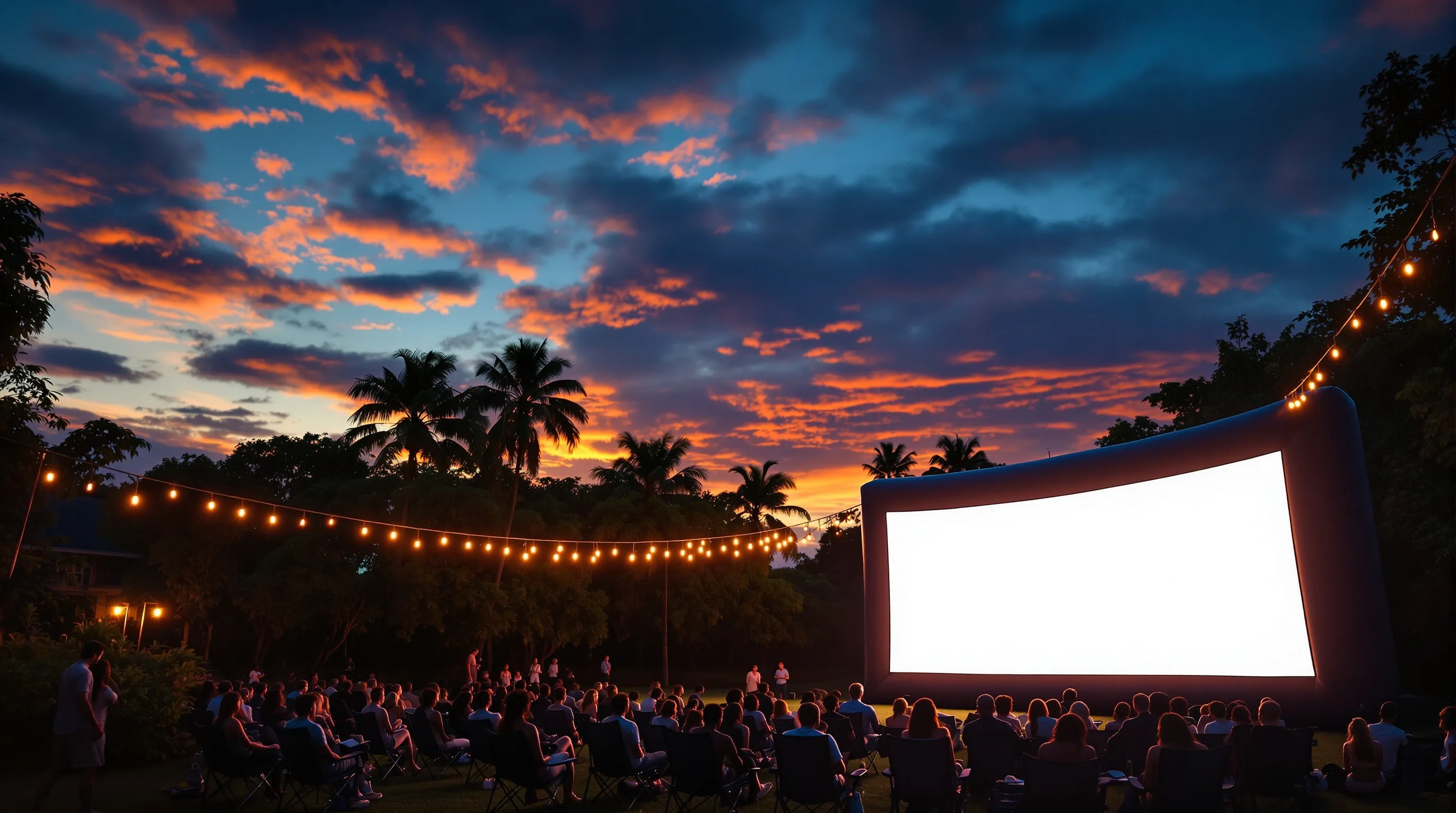 Outdoor cinema for every occasion — Tampa Bay backyard entertainment